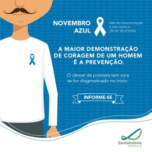 Começa o Novembro Azul na Hidrelétrica Santo Antônio