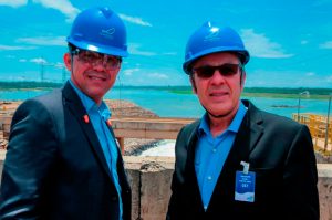 Ministro de Minas e Energia visita Hidrelétrica Santo Antônio