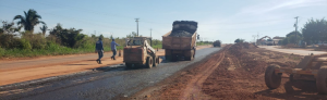 Jaci - Paraná recebe obras de pavimentação