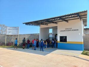 Santo Antônio Energia entrega escola Municipal Joaquim Vicente Rondon ampliada e com capacidade para atender mais de 400 alunos em Jaci-Paraná